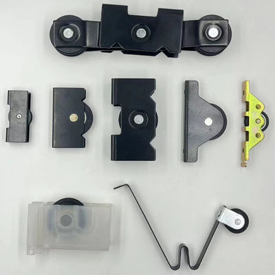Zinc Alloy Sliding Window Roller dengan Ball Iron Sliding Hanger Gate Hardware