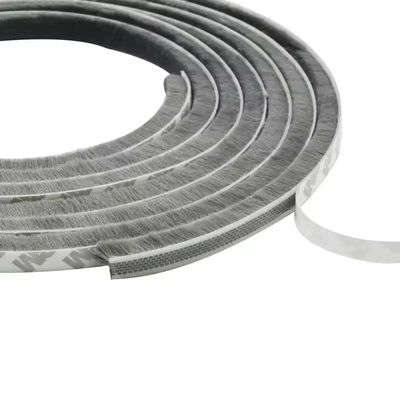 Strip Segel Pintu Resistensi Disesuaikan untuk Apartemen Tinggi Tumpukan 3-25mm Lebar 3-50mm Aksesoris Jendela