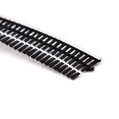 Multi Angle Tilt Screen Wool Pile Brush Seal untuk Pintu Aluminium tahan lama dan Windows Cuaca Stripping