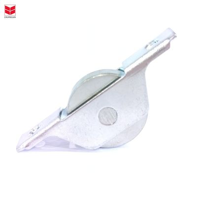 Operasi yang mulus Aluminium Sliding Door Window Roller Dengan U V H Groove Wheel