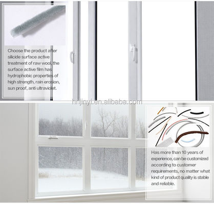 Strip Cuaca Jendela Slide di Hitam/GRAY/BRAWN/WITHE/LAIN COLOR untuk meningkatkan efisiensi energi
