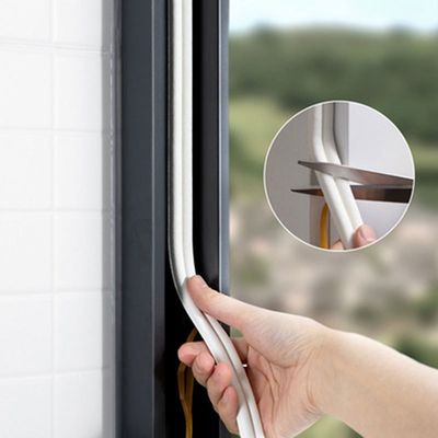 Sesuaikan Resistensi Penuaan Tpe Pvc Epdm Pintu Kayu Karet Seals Cuaca Strip untuk Apartemen