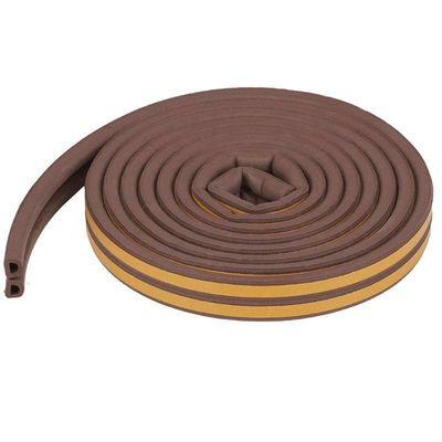 Sesuaikan Resistensi Penuaan Tpe Pvc Epdm Pintu Kayu Karet Seals Cuaca Strip untuk Apartemen