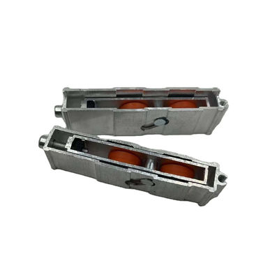 Panjang tahan lama CLJ Zinc Alloy Custom Door Window Roller Pulley Wheel Disesuaikan