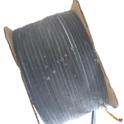 Self Adhesive Cuaca Stripping untuk LED Strip 5 Meter Hitam Soundproof