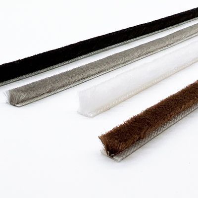 Aluminium Pintu dan Jendela Sealing Strip Mohair Pile Cuaca Stripping