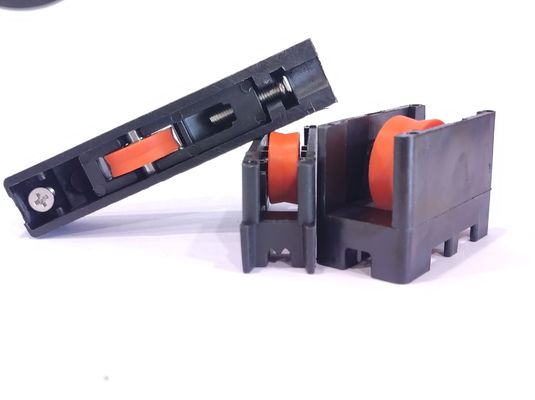 Aluminium/Zinc Alloy Window Wheel Roller Untuk Apartemen Sliding Window