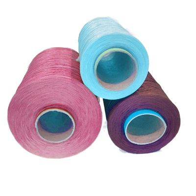 RING tahan abrasi SPUN Uhmwpe Fiber Polyethylene Yarn Berat molekul yang sangat tinggi