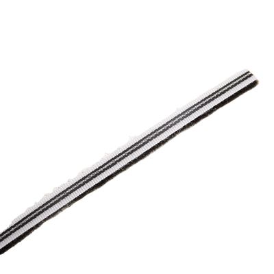 CLJ Aluminium Alloy Pintu Frame Sisi Cuaca Stripping Brush untuk Apartemen Tumpukan Tinggi 3-25mm Lebar 3-50mm