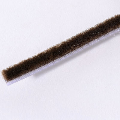 Apartemen CLJ Hair Brush Cuaca Stripping Untuk Jendela Di Bawah Pintu Jamb Outdoor Automotive Seal Strip Hitam