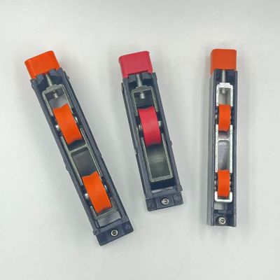 Roda jendela geser PVC Aluminium Roller pintu geser jendela Mudah pemasangan