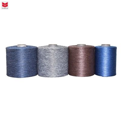 72F-130F RING SPUN Polypropylene yarn pp Yarn 900d untuk tenun tali webbing dalam warna yang kuat