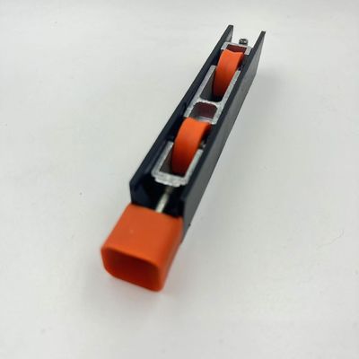 Double Nylon Bearing Sliding Door And Window Roller untuk proyek renovasi apartemen