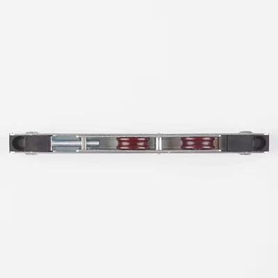 Roller jendela kaca UPVC Hardware U Groove Double Steel Pulley Wheel