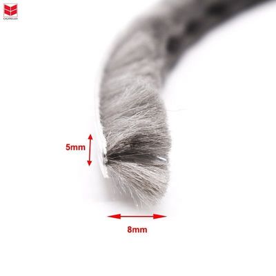 Desain Modern Wool Pile Door Guard Strip Cuaca Soundproof Gaya Modern