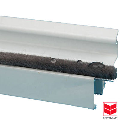 Auminium Pintu dan Jendela Sunroof Waterproof Silicone Wool Pile Cuaca Strip Seal Perekat untuk Pintu Geser