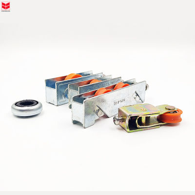 Custom dan Silent Sliding Door Rollers Fittings Furnitur Kekuatan Tinggi