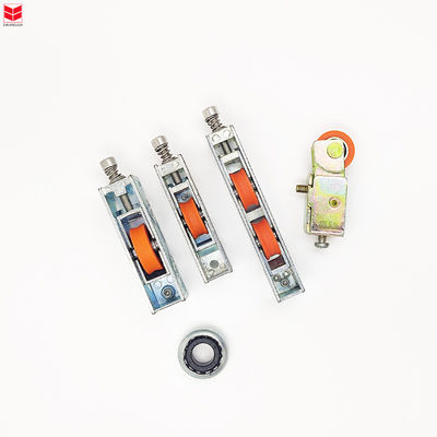 30mm V Groove Nylon Pulley Sliding Aluminium Wheel Dengan Bracket Besi