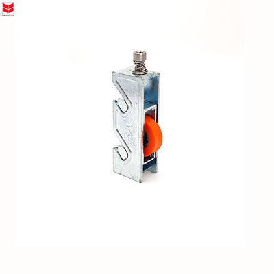 30mm V Groove Nylon Pulley Sliding Aluminium Wheel Dengan Bracket Besi