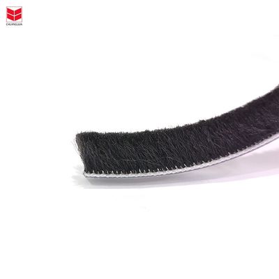 3-25mm Tinggi Tumpukan CLJ Aluminium Jendela Cuaca Strip Wool Tumpukan Untuk Pintu Jendela