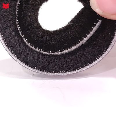 3-25mm Tinggi Tumpukan CLJ Aluminium Jendela Cuaca Strip Wool Tumpukan Untuk Pintu Jendela