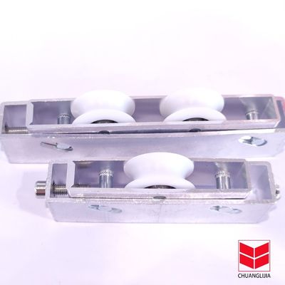 Desain Modern Aluminium Sliding Window Roller mudah instalasi Untuk Apartemen