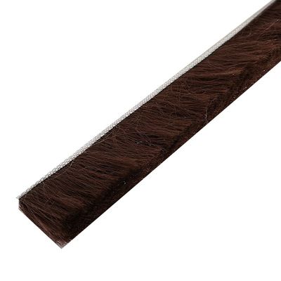 CLJ Self Adhesive Wool Pile Anti-Dust Noise Reduction Weatherstripping Window Sealing Strip untuk Pintu dan Jendela Auminium