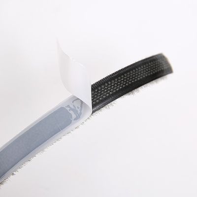 Pembersih Seal Bulu Tumpukan Weatherstripping untuk Pintu Luncur Dustproof Insectproof Soundproof Tumpukan Tinggi 3-25mm Lebar 3-50mm