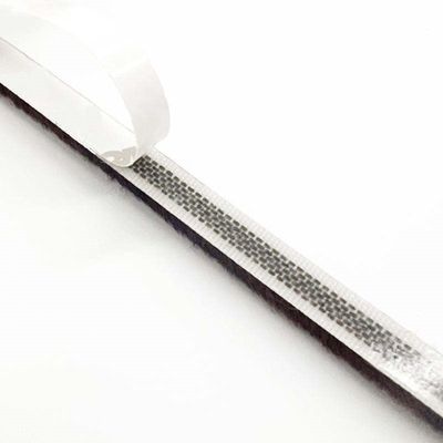 Pembersih Seal Bulu Tumpukan Weatherstripping untuk Pintu Luncur Dustproof Insectproof Soundproof Tumpukan Tinggi 3-25mm Lebar 3-50mm