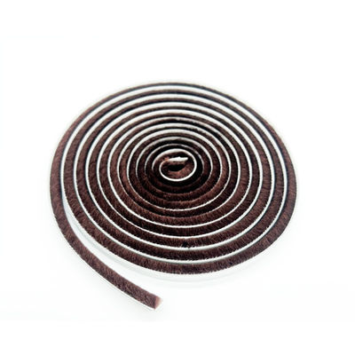 Aluminium Window Mohair Weatherstrip Pile Weather Strip untuk Apartemen Desain Modern dan Seal Window