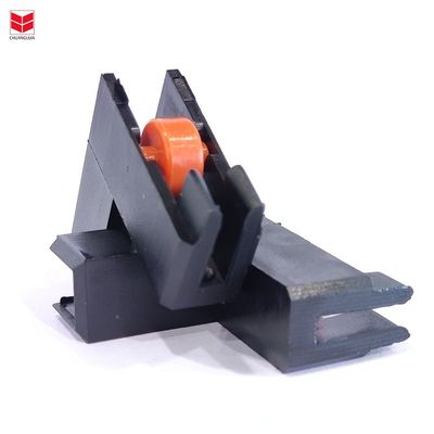 Aluminium Aksesoris Pintu Jendela Roller Plastik Geser dengan Desain Modern