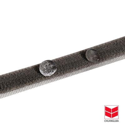 Woven Pile Weather Strip Door Window Brush Pile Weather Stripping dengan Tinggi Tumpukan 3-25mm dan Lebar 3-50mm