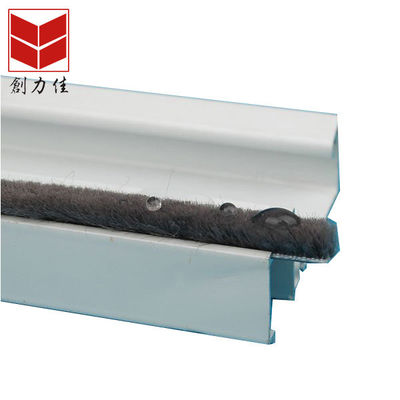 Woven Pile Weather Strip Door Window Brush Pile Weather Stripping dengan Tinggi Tumpukan 3-25mm dan Lebar 3-50mm