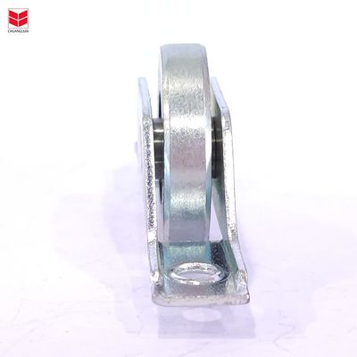 Aluminium Double Sliding Window Door Bottom Rollers Dengan Plastik Housing Pulley Wheel