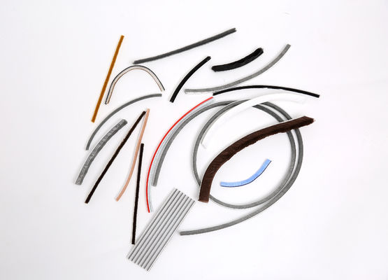 Aksesoris pintu jendela Pile tahan debu Strip cuaca dengan 3M Adhesive Window Strip Brush dalam HITAM/GRAY/BRAUN/WITH/OTHER