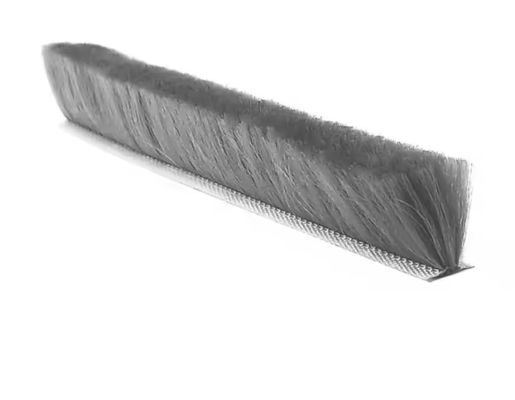 Hitam/abu/cokelat/putih/lainnya 100% PP Woll Pile Sealing Weather Strip untuk pintu dan jendela khusus di gedung apartemen