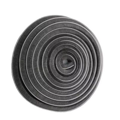 Hitam/abu/cokelat/putih/lainnya 100% PP Woll Pile Sealing Weather Strip untuk pintu dan jendela khusus di gedung apartemen