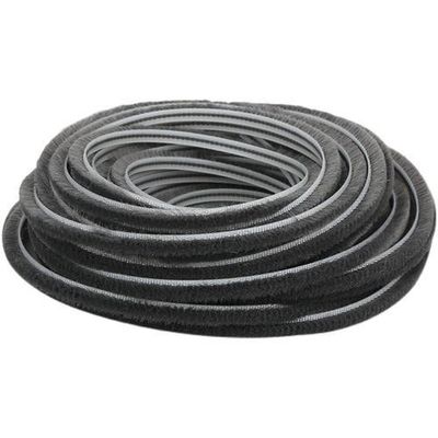 Desain Modern Dekorasi Interior Aksesoris Klip Pintu Seal Cuaca Stripping Tumpukan Cuaca Strip untuk Jendela Hitam