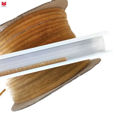 ISO9001 2008 Sertifikasi Pile Weatherstrip Pintu Silikonisasi Strip Cuaca untuk Menyeguhkan Pintu Bertahan Lama