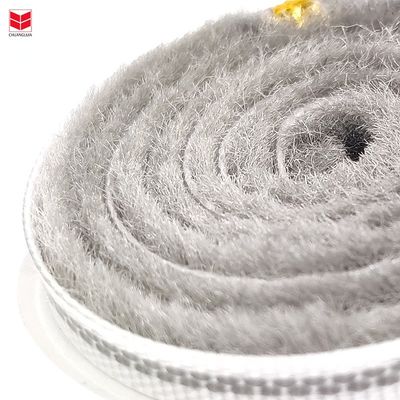 Desain Modern Pintu Penghapusan Segel Jendela Strip Tumpukan Mobil Bagian Bawah Wol menyapu Strip Cuaca dalam HITAM/GRAY/BRAUN/BLANC/OTHER