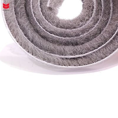 Desain Modern Pintu Penghapusan Segel Jendela Strip Tumpukan Mobil Bagian Bawah Wol menyapu Strip Cuaca dalam HITAM/GRAY/BRAUN/BLANC/OTHER