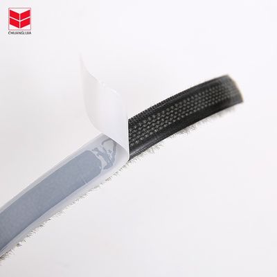 Gaya Desain Modern Pintu dan Jendela Wol Tumpukan Cuaca Strip Isolasi Suara Strip Seal Sikat Silikon dengan ISO9001 2008