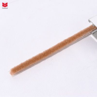 Gaya Desain Modern Pintu dan Jendela Wol Tumpukan Cuaca Strip Isolasi Suara Strip Seal Sikat Silikon dengan ISO9001 2008