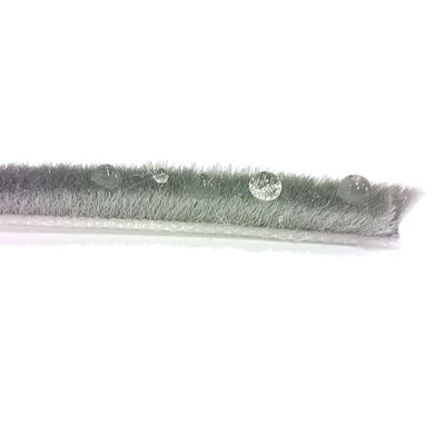 Ketinggian Tumpukan 3-25mm Pintu Hotel Jendela kedap suara Tumpukan Woven Cuaca Sealing Strip Kuas Self-Adective Waterproof Seal Strip