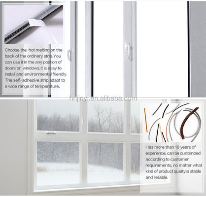 Desain Modern Kaca Pintu Segel Strip Cuaca Segel Strip Cuaca Striping Tumpukan Cuaca Strip untuk tahan Cuaca Segel