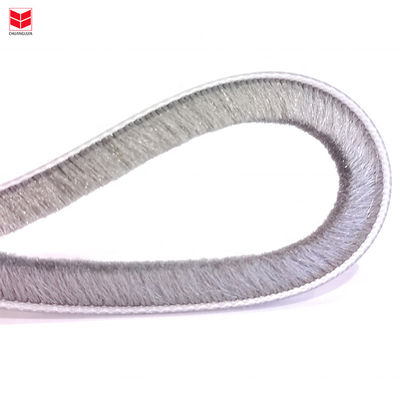 Strip segel bagian bawah pintu tahan lama dengan Strip cuaca tumpukan dalam warna HITAM/GRAY/BRAUN/BLANK/LAIN