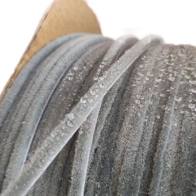100% PP 3p Abu-abu Hitam Jendela Dan Pintu Silicon Waterproof Tumpukan Plastik Cuaca Strip 3-50mm Lebar 3-25mm Tinggi Tumpukan
