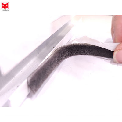 Modern Ringan Woven Brush Pile Cuaca Stripping Untuk Pintu Geser