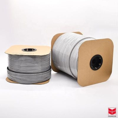 100% Pp Material Wool Pile Strip Cuaca dengan Gaya Desain Modern dan Sertifikat ISO9001 2008 dari dalam Warna Hitam Abu-abu