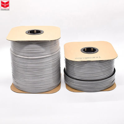 100% Pp Material Wool Pile Strip Cuaca dengan Gaya Desain Modern dan Sertifikat ISO9001 2008 dari dalam Warna Hitam Abu-abu